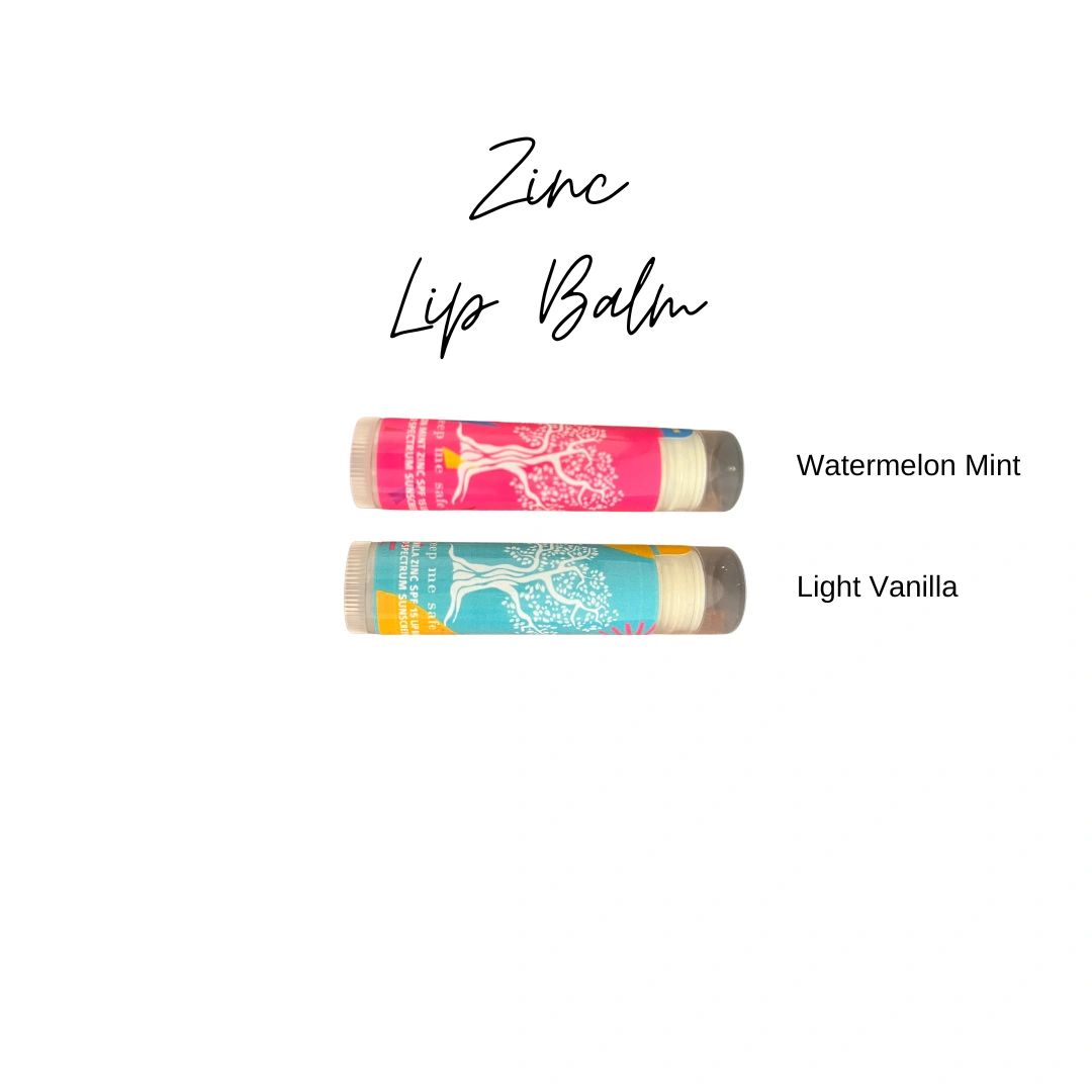 Zinc Lip Balms SPF 15